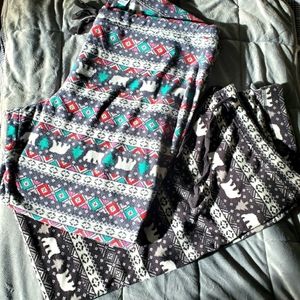 SOLD Old Navy fleece pajama pants, set of 2